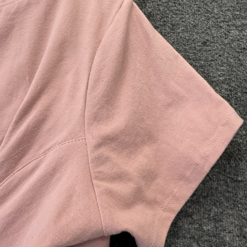 TA3 Short Sleeve Corset Top Slimming Shapewear Full Zip Dusty Rose Pink Size XL - Picture 13 of 16